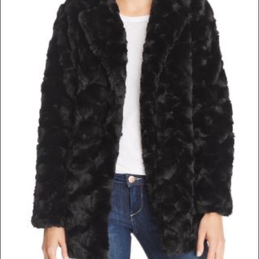 Sadie & Sage Faux Fur Jacket